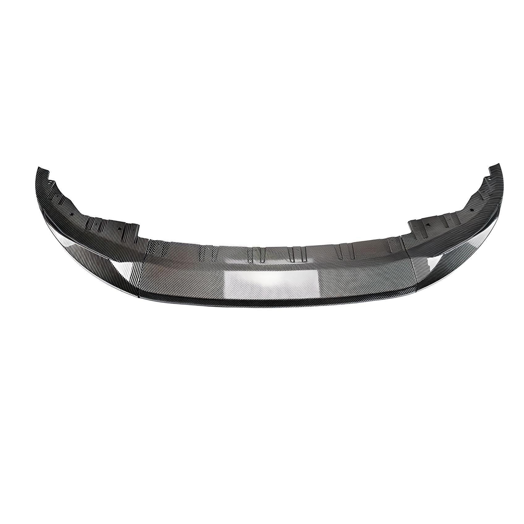 Front lip spoiler – carbon fiber finish – Compatible with BMW 5 Series G30 – Front exterior
