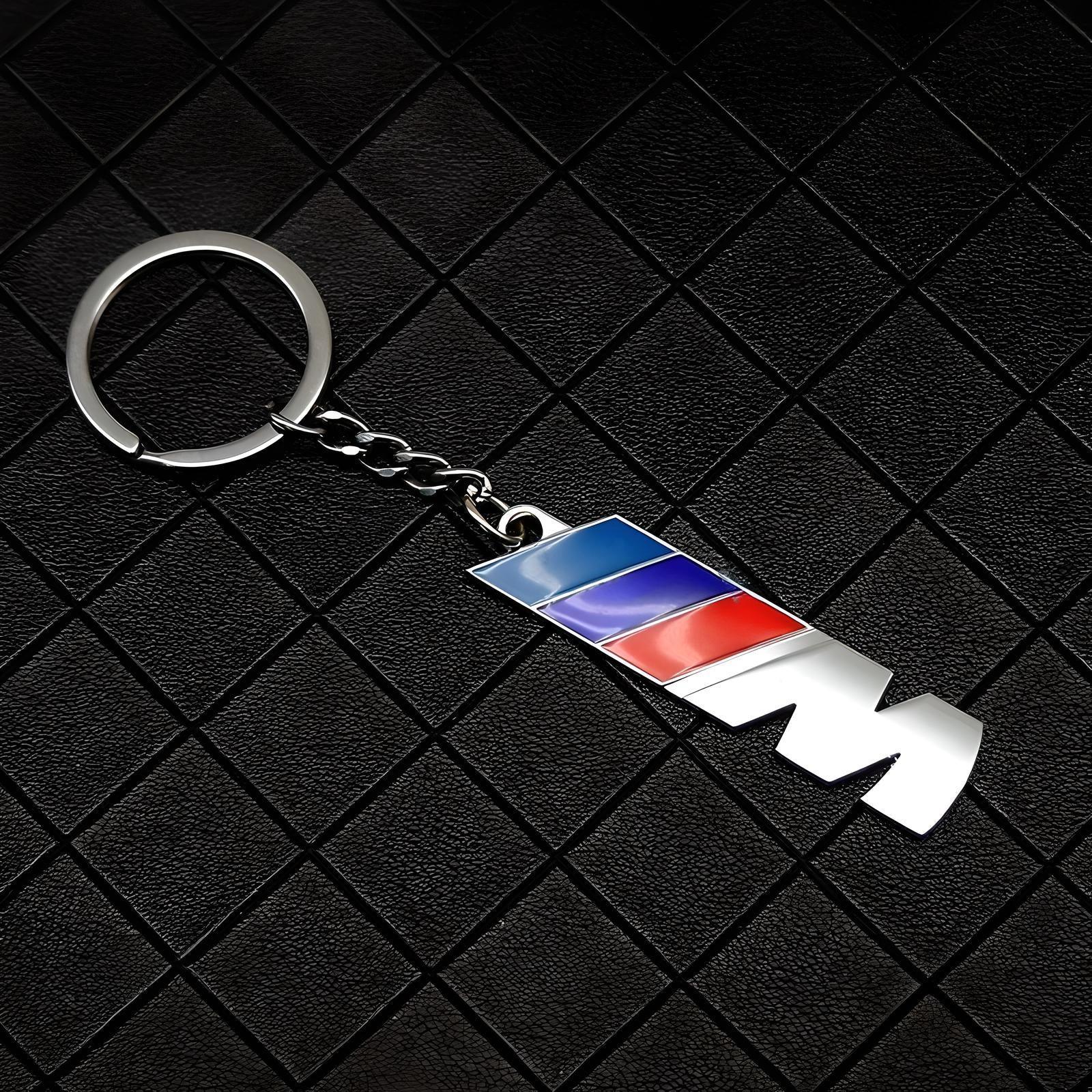 BMW M Logo Keychain – Multicolor – Compatible with BMW – Exterior
