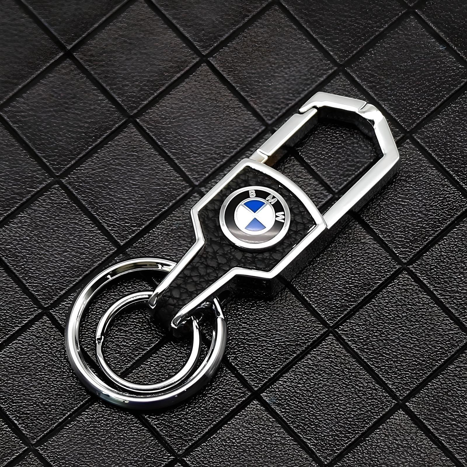 BMW Keychain – Black and Silver – Compatible with BMW – Exterior