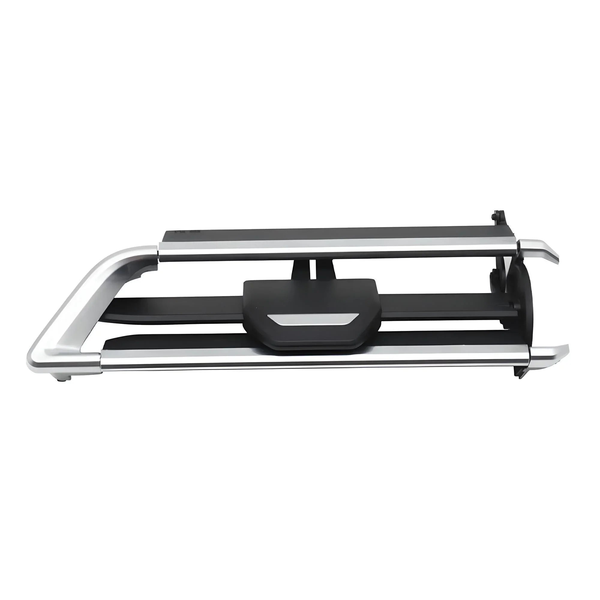 Side Step Nerf Bar – Silver Black – Compatible with Ford F150 2015-2020 – Exterior Side