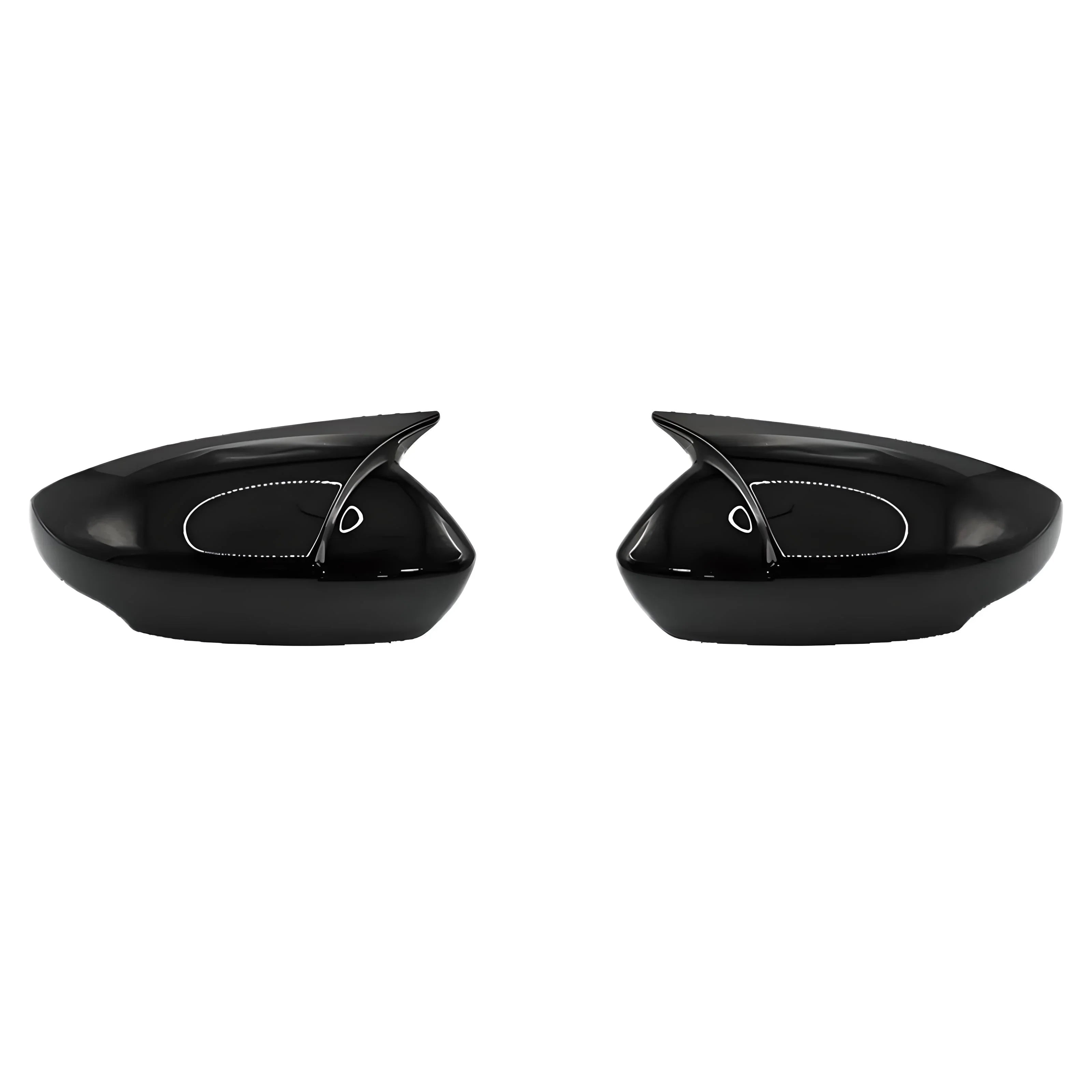 Skoda Spiegelüberzug | Rapid (2016 - 2023) Hochglanz Schwarz