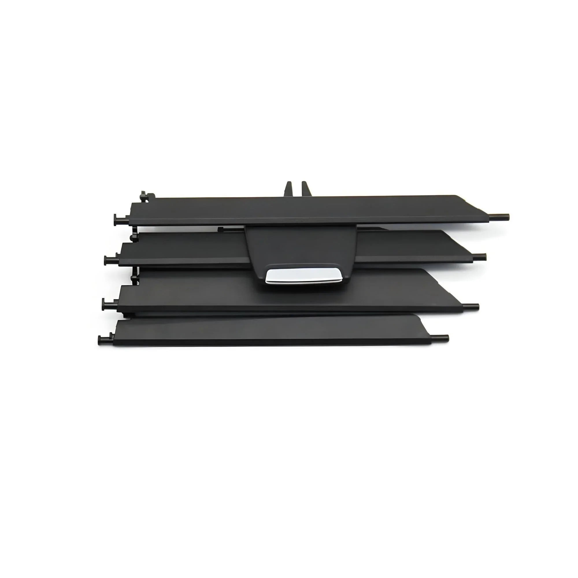 X5 Wind Deflector Set – Black – Compatible with BMW X5 E53 Fitted Rear
