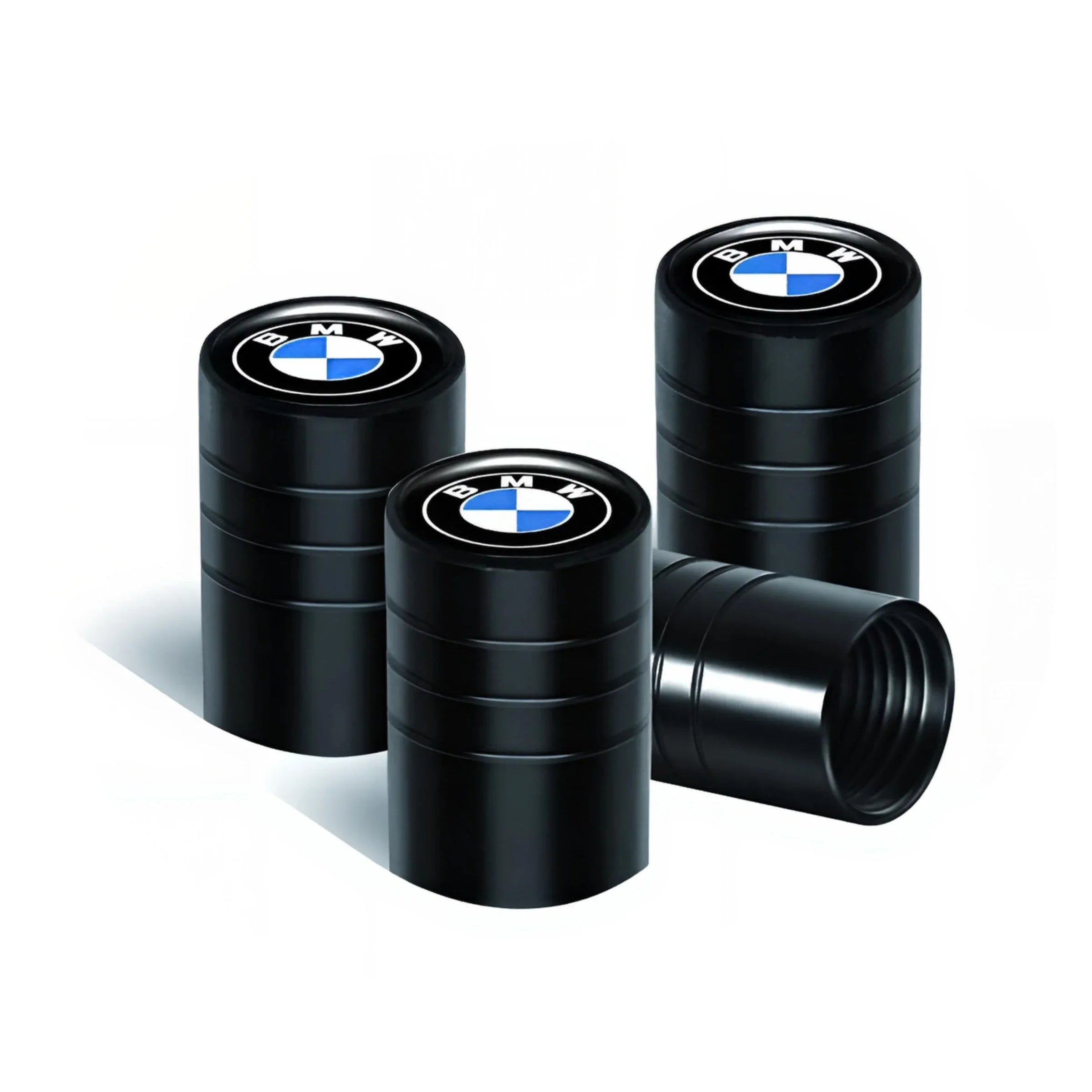 BMW Valve Stem Caps – Black – Compatible with BMW Models – Exterior