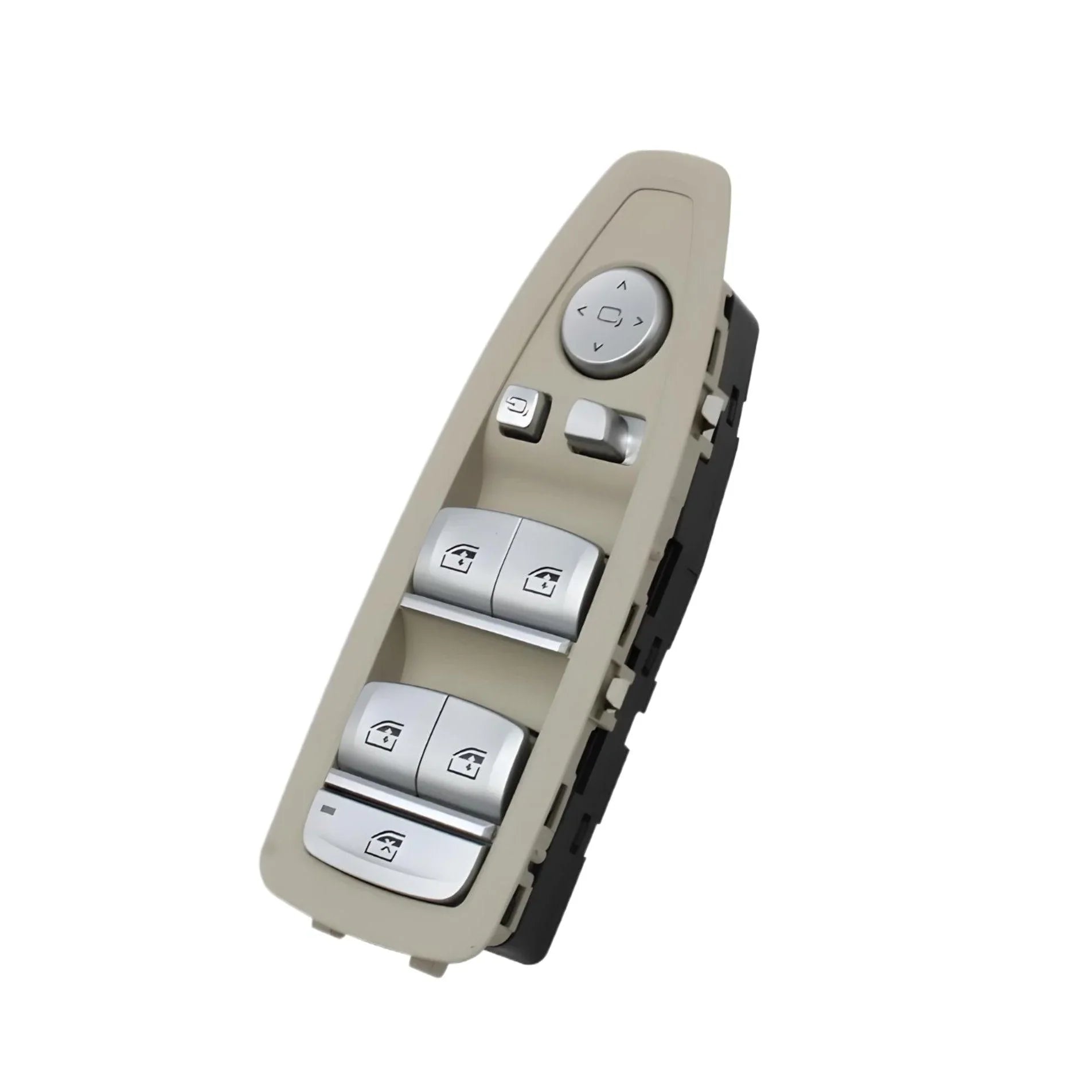 Power Window Switch – Beige – Compatible with BMW E60 E61 – Front Driver Side