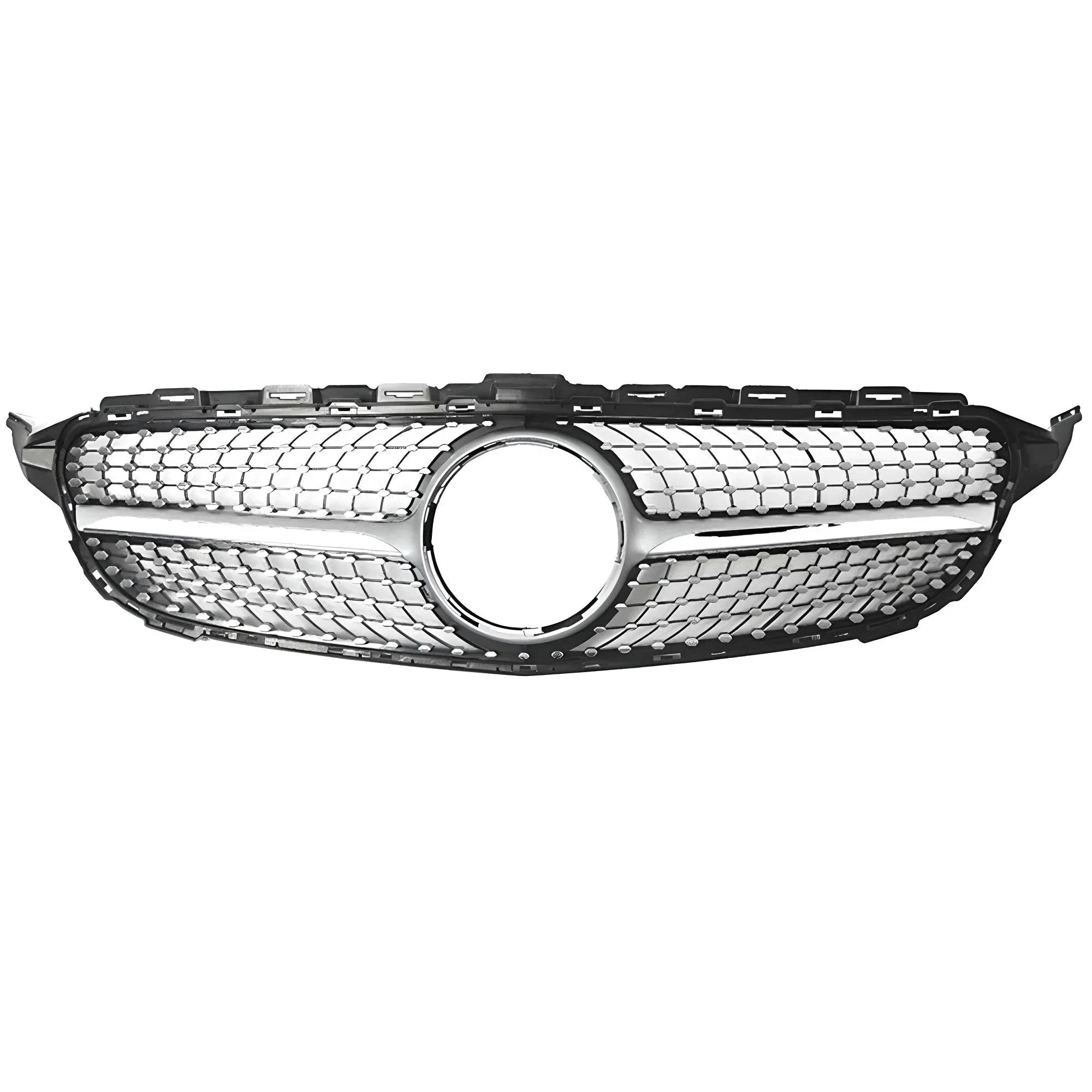 Mercedes Front Grille | C Class (2015 - 2018) Diamond - Aftermarket - The Zenara Shop
